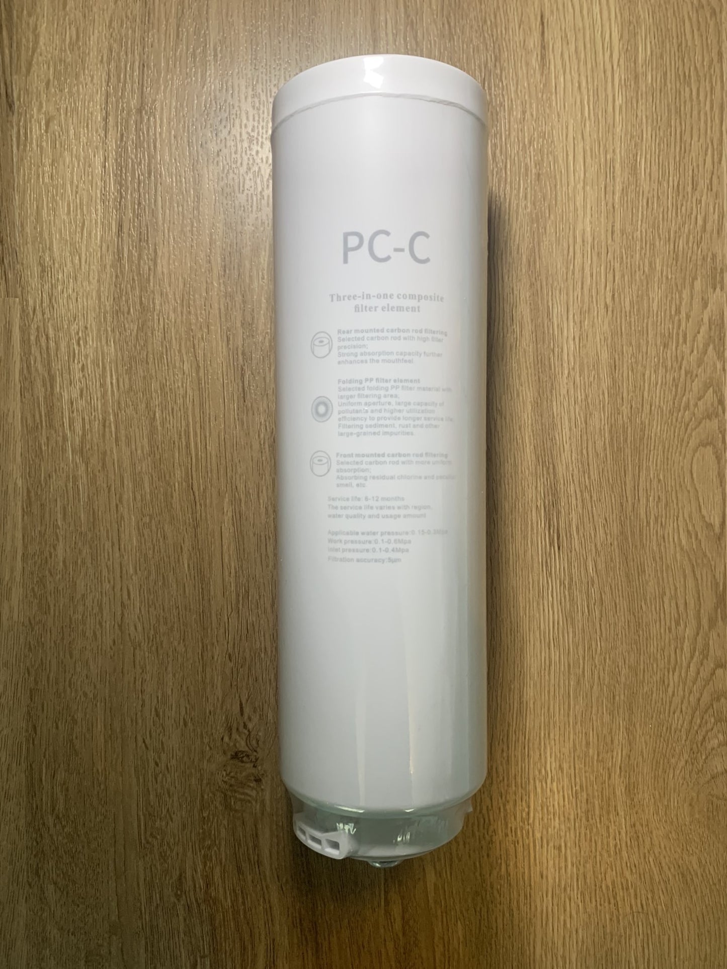 Сменный фильтр Фильтр для воды PC-C Фильтр с активированным углем без мембраны для системы обратного осмоса