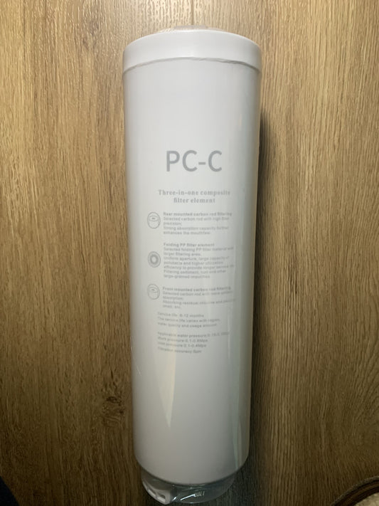 Сменный фильтр Фильтр для воды PC-C Фильтр с активированным углем без мембраны для системы обратного осмоса