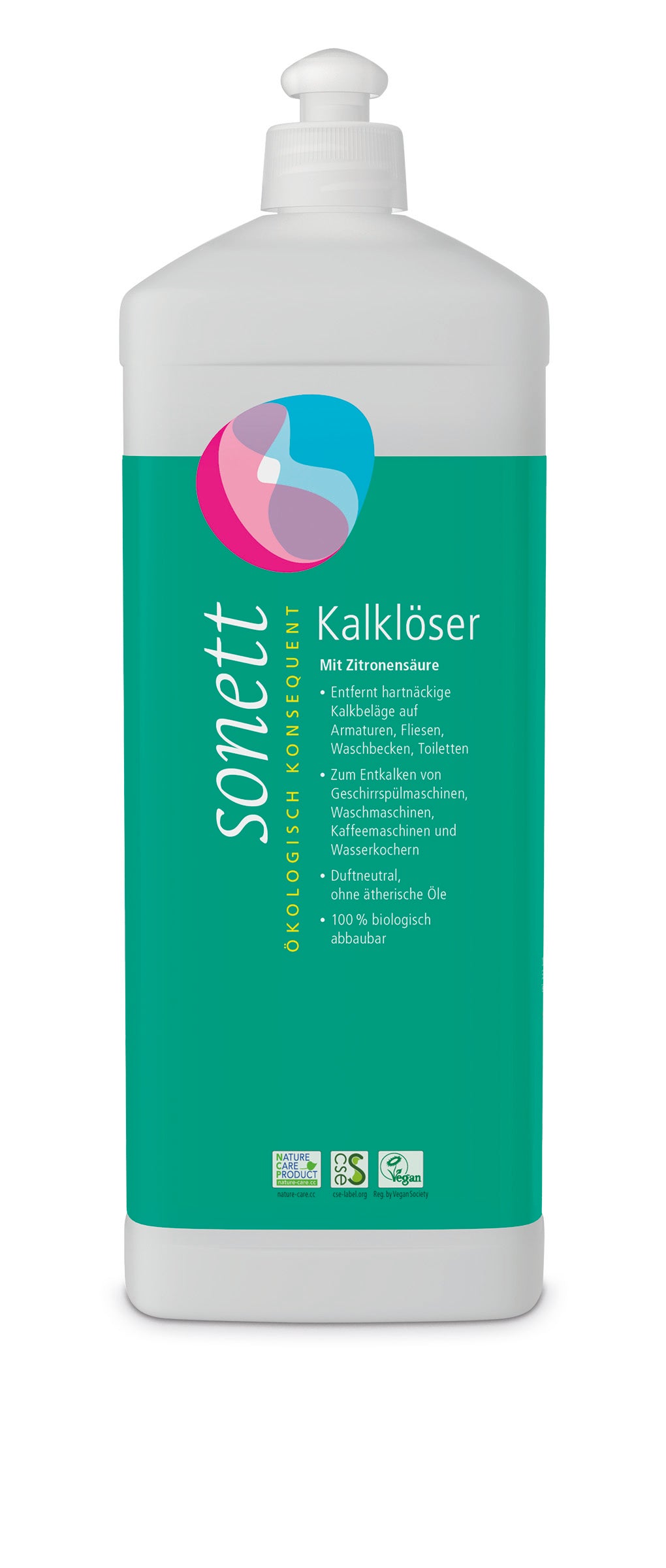 Sonett - средство для удаления накипи с лимонной кислотой для удаления накипи в посудомоечных, стиральных машинах, кофемашинах и чайниках.