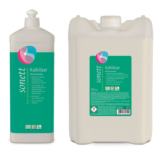 Sonett - средство для удаления накипи с лимонной кислотой для удаления накипи в посудомоечных, стиральных машинах, кофемашинах и чайниках.