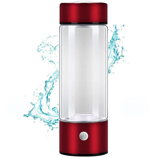 420ml Hydrogenflasche Rot Hydrogen Wasserflasche Wasserstoff Generator Ionisator H2