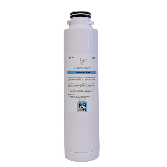 Сменный фильтр для воды с угольным блоком и активированным угольным фильтром без мембраны