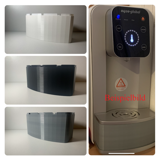 Aqua Global Pure Nino - Accessory riser for the 3D printed cup Grey