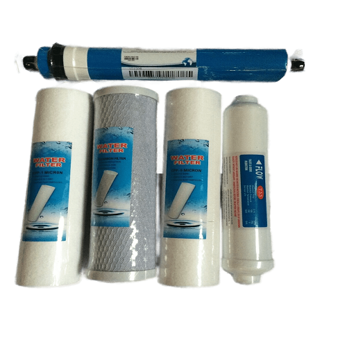 Wasserfilter Set + Membrane für Umkehrosmose AGI, ROWA, ALK-550 Osmose