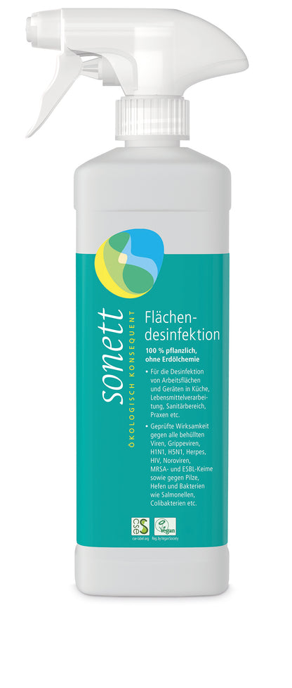 Sonett - Desinfektionsmittel & Reinigungsmittel von Arbeitsflächen und Geräten in Küche