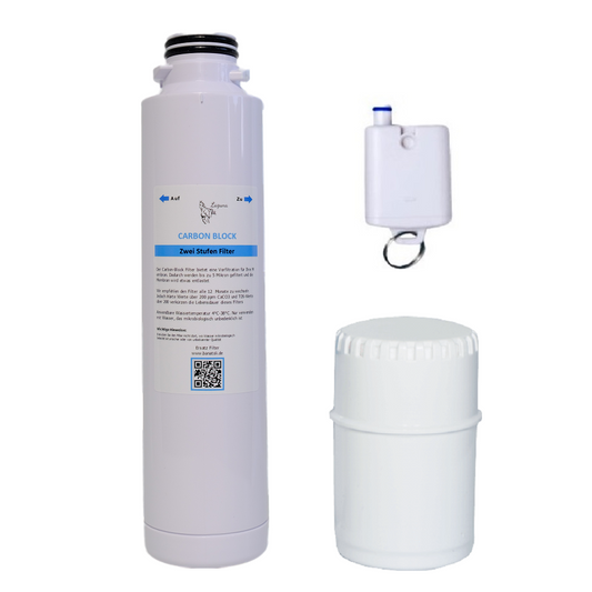 Laguna Ersatz Wasserfilter - Carbon Block Aktivkohlefilter PP ohne Membrane