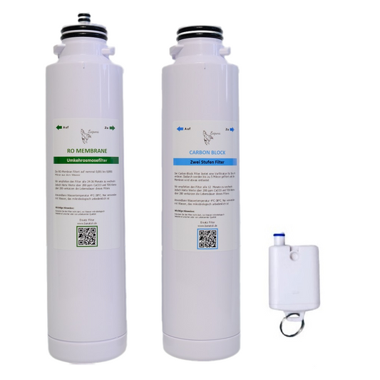 Laguna water filter set carbon with osmosis membrane