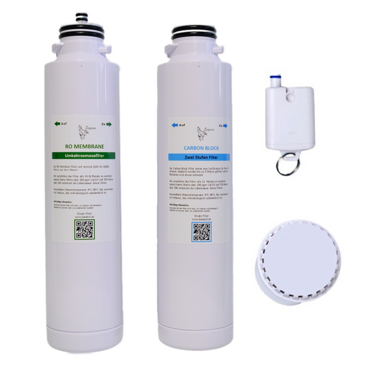 Laguna water filter set carbon block with osmosis membrane