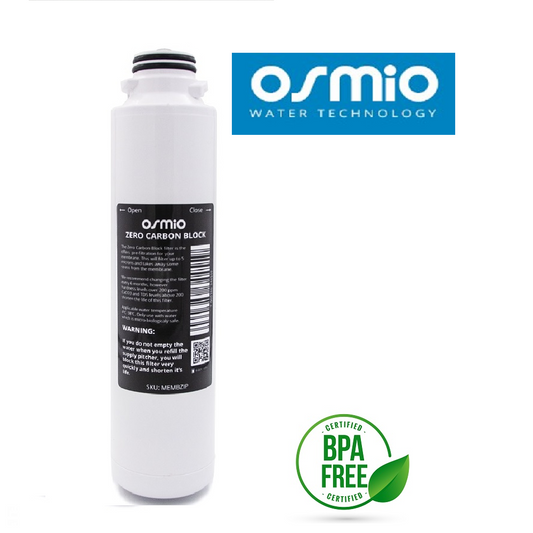 Ersatz Wasserfilter Osmio Carbon Block ohne Membrane
