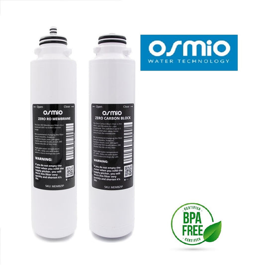 Osmio Ersatz Wasserfilter Set mit Osmose Membrane