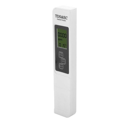 TDS  & EC Wassertester Digital Meter PPM Leitfähigkeitsmessgerät - LCD-Display